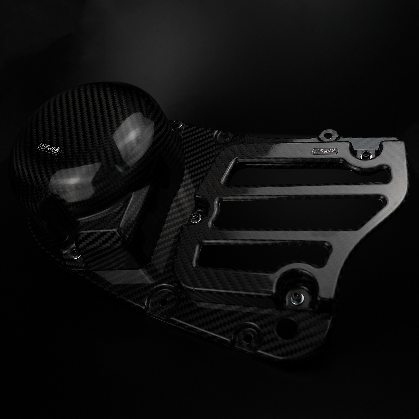 Carbon Fiber Flywheel Cover Waterpump Cover and clutch Lid Banshee and RD 350