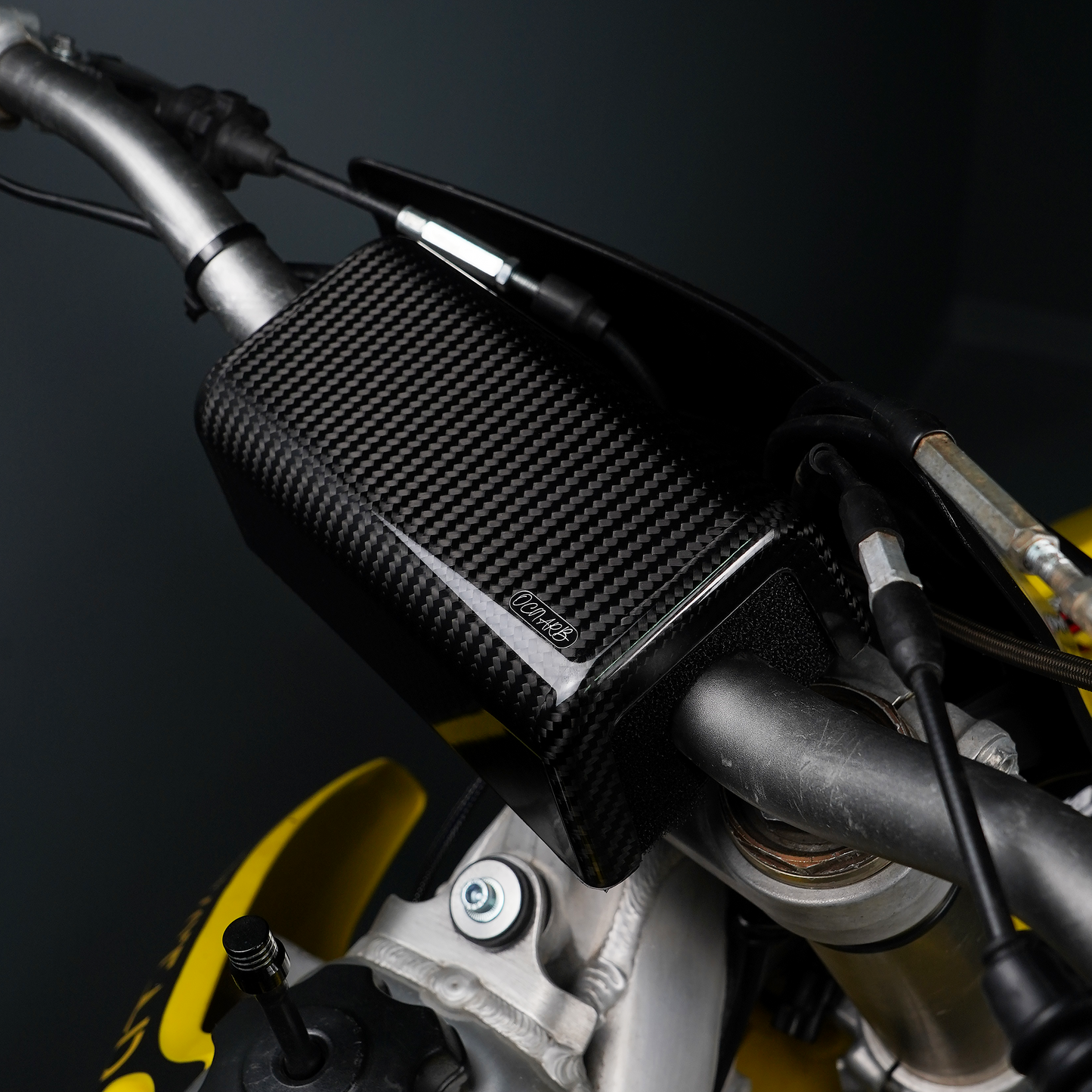 Carbon Fiber Fatbar Handlebar Pad