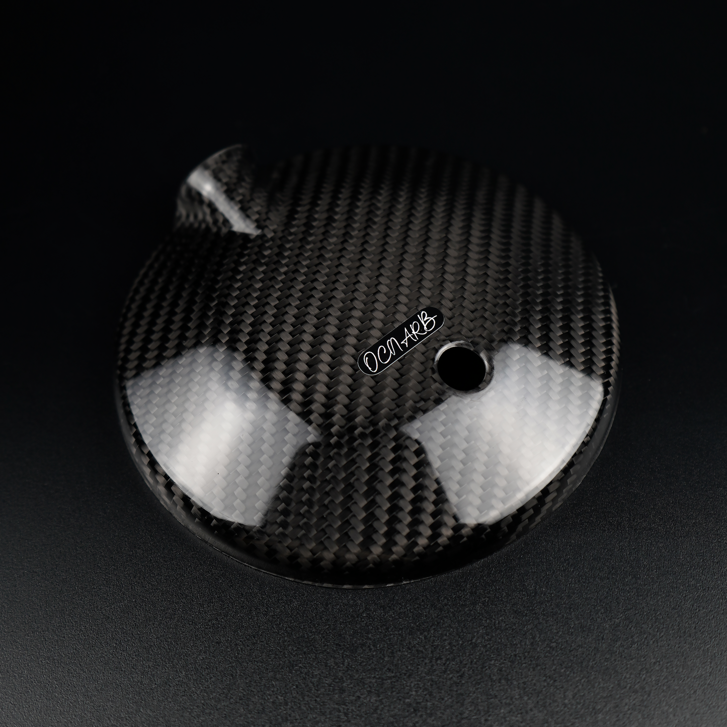 Carbon Fiber Flywheel Clutch and Oilpump Cover DERBI Euro 3