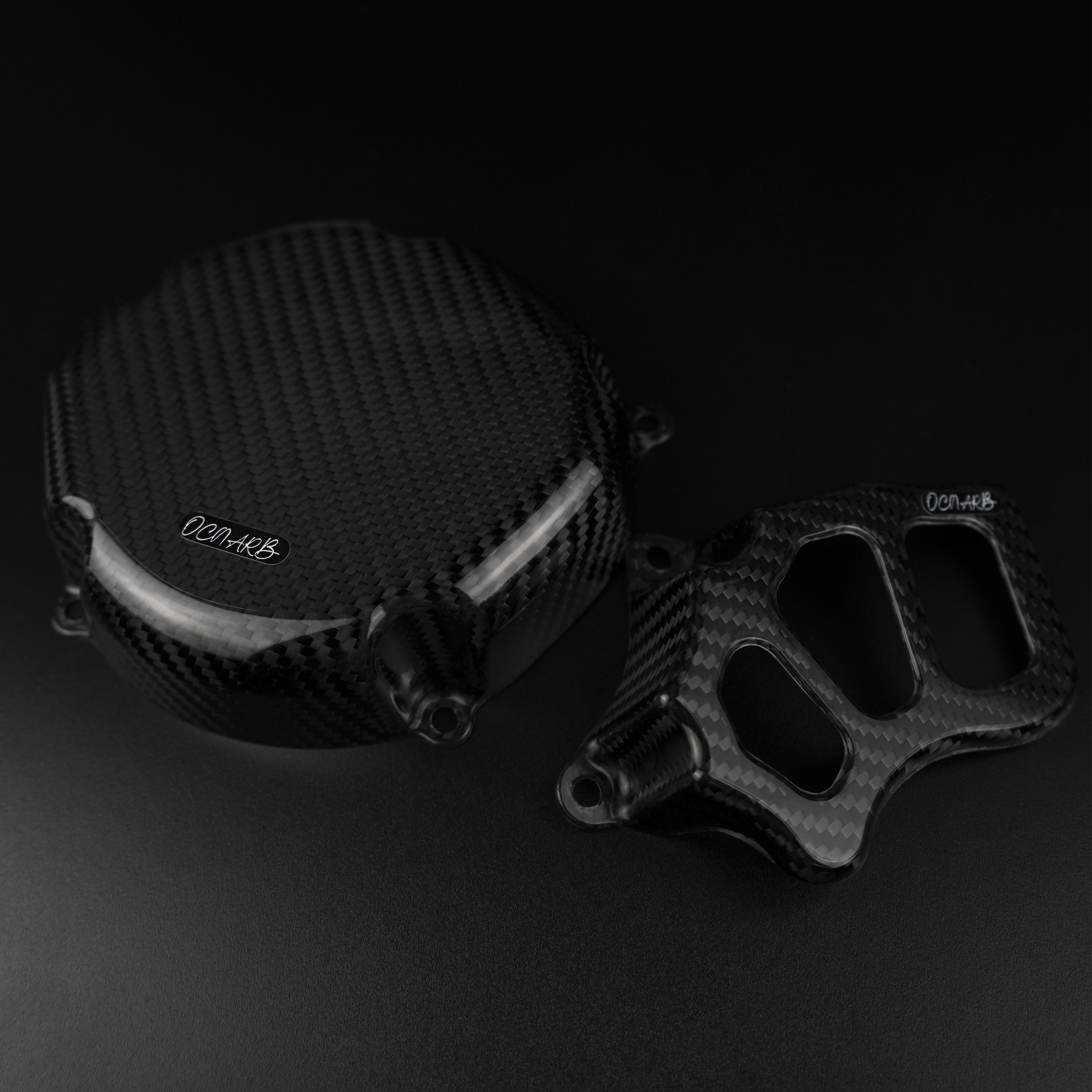 YAMAHA YZ125 1996-2004 Flywheel and Pinion Guard Carbon fiber YAMAHA YZ125 1996-2004 Flywheel and Pinion Guard Carbon fiber