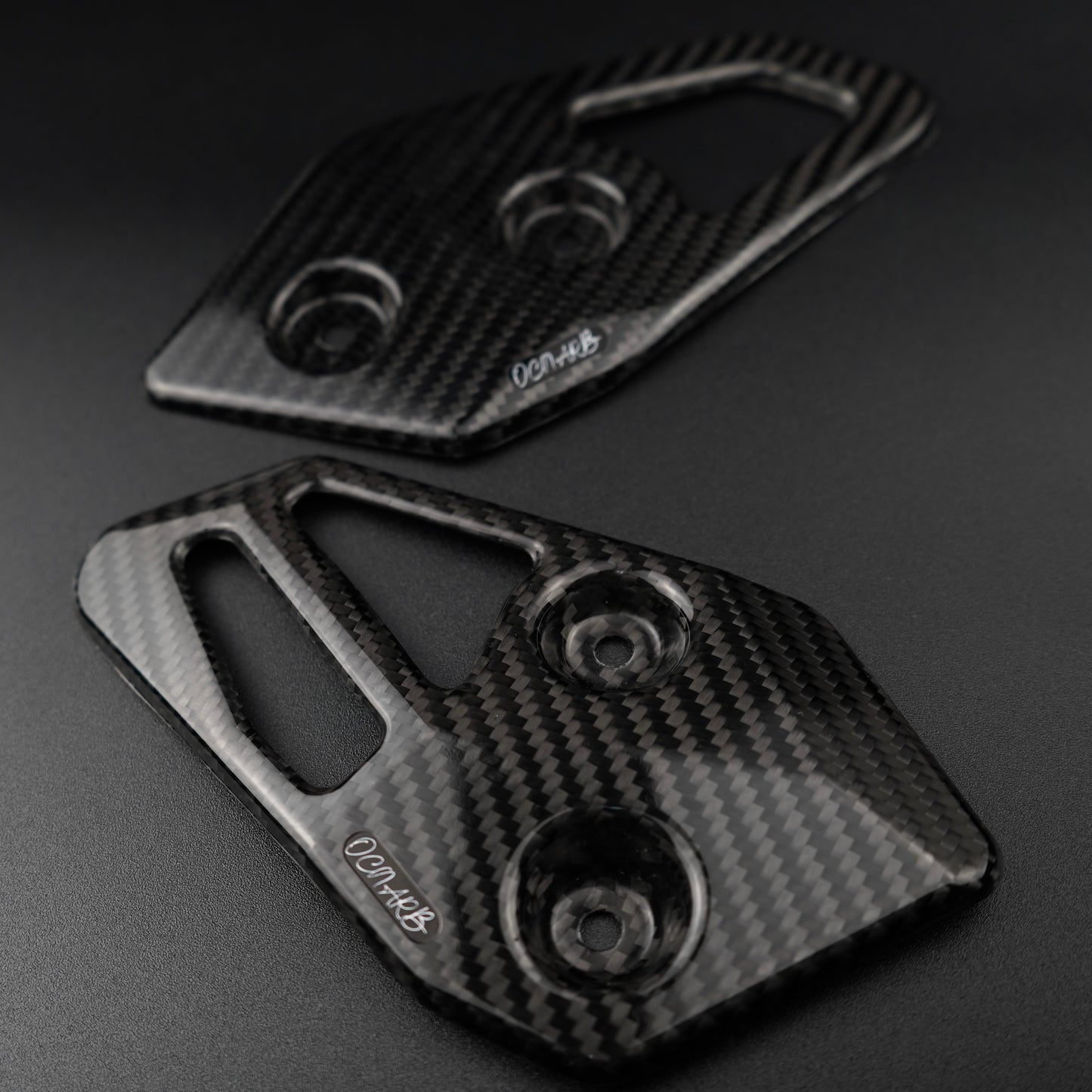 Carbon fiber Heel Guards Yamaha MT07 XSR700 FZ-07 2013-2024