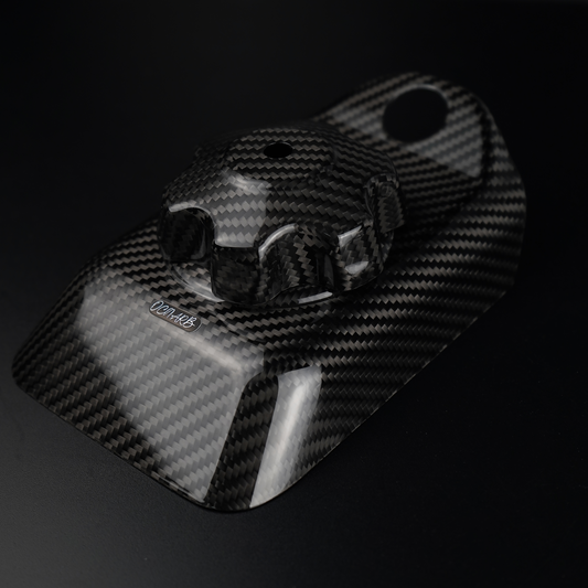Carbon Fiber Gas Tank Cap and Cover Suzuki RMZ 450 250 2008-2017