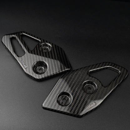 Carbon fiber Heel Guards Yamaha MT07 XSR700 FZ-07 2013-2024