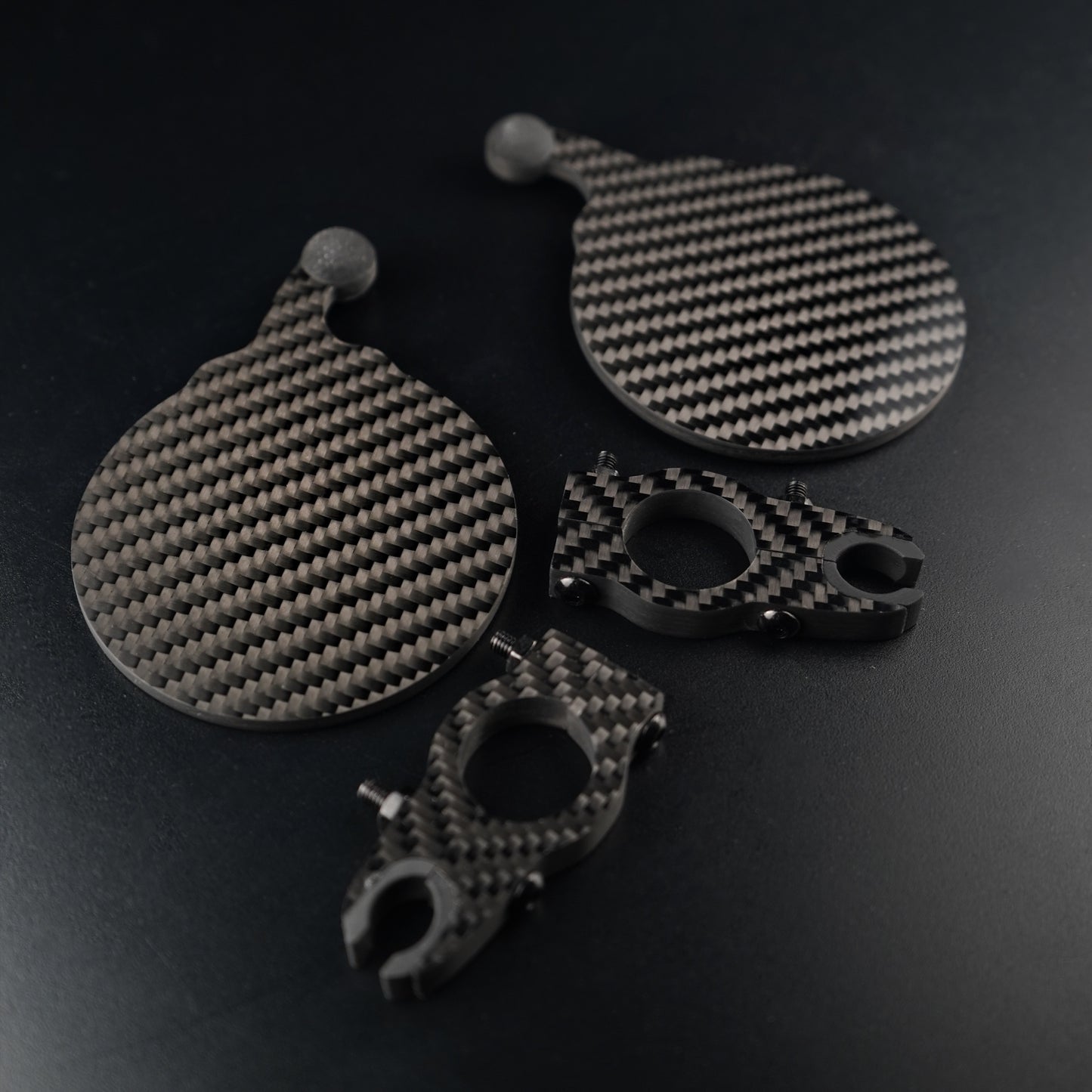 Universal Carbon Fiber Mirrors limited edition 1 of 30