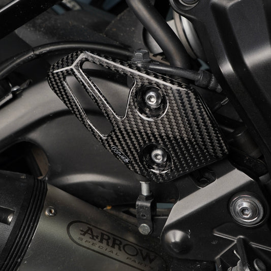 Carbon fiber Heel Guards Yamaha MT07 XSR700 FZ-07 2013-2024