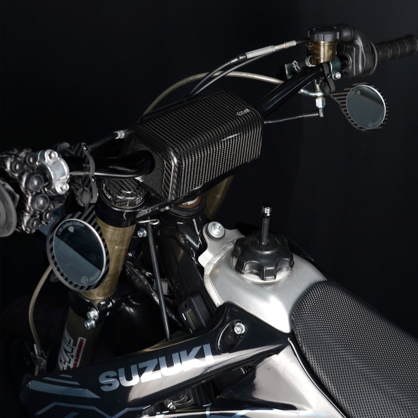 Universal Carbon Fiber Mirrors limited edition 1 of 30