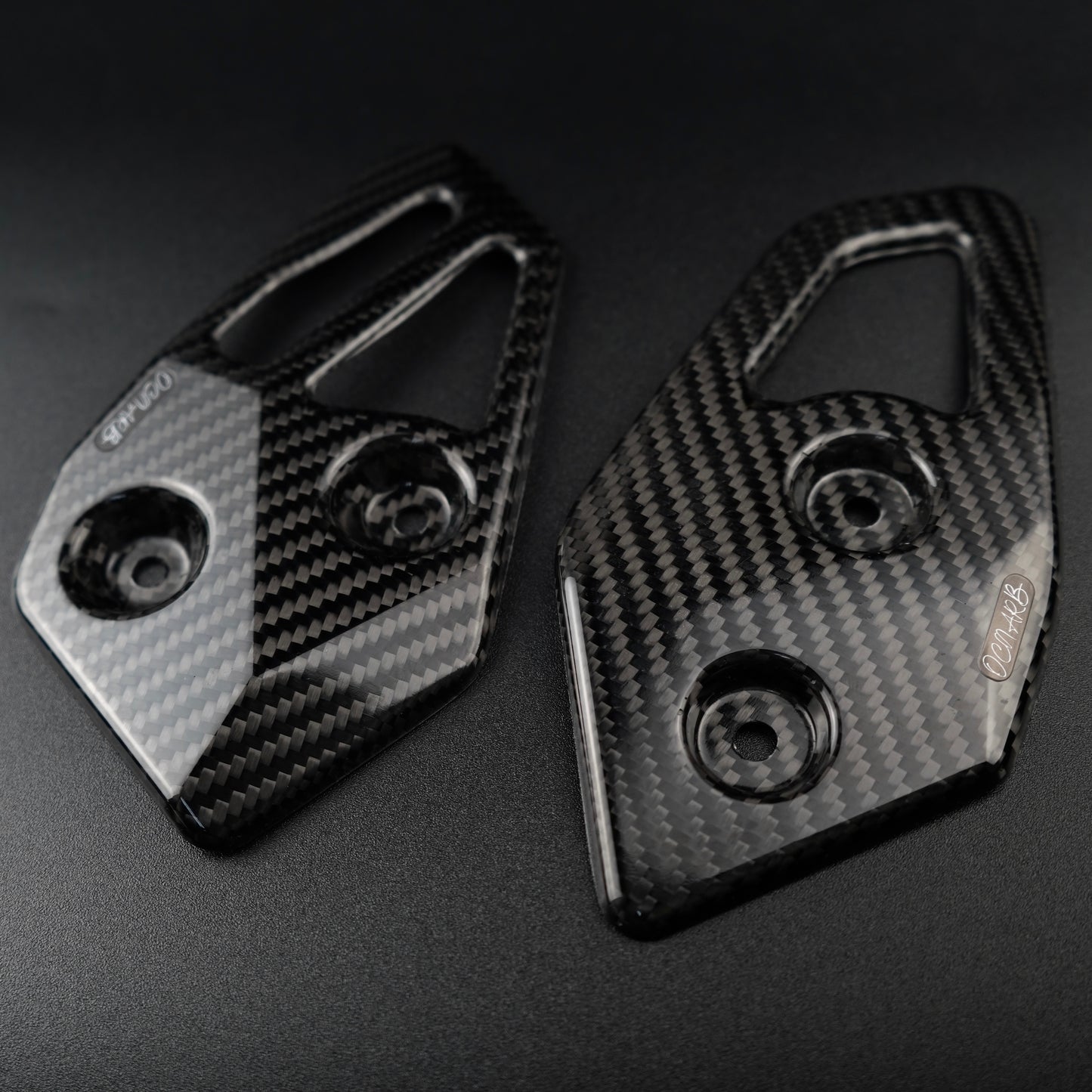 Carbon fiber Heel Guards Yamaha MT07 XSR700 FZ-07 2013-2024
