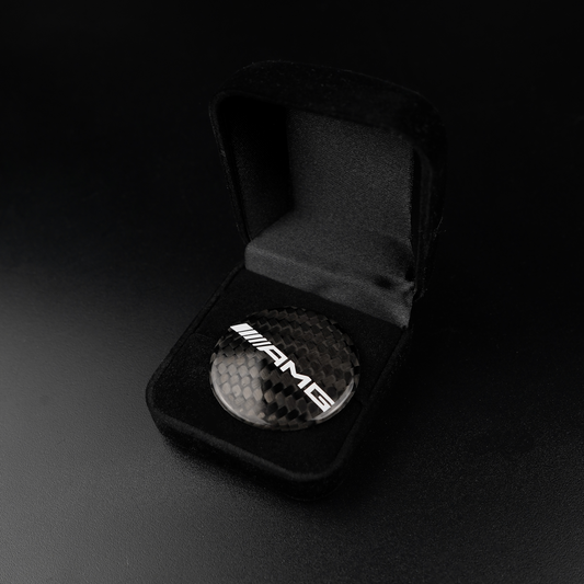 100% Carbon Fiber Sart And Stop Button One Key Mercedes Benz